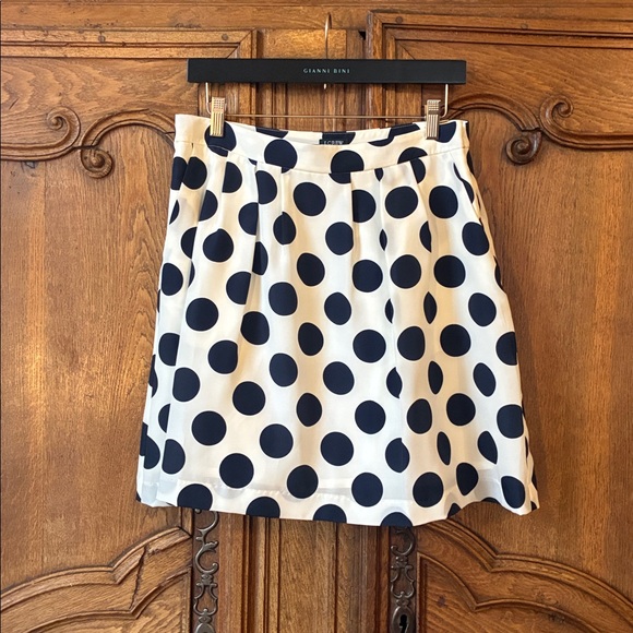 J. Crew Factory polka dot mini skirt with pockets - Picture 3 of 12